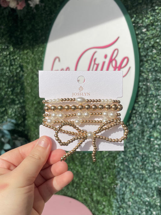 Bow bracelets