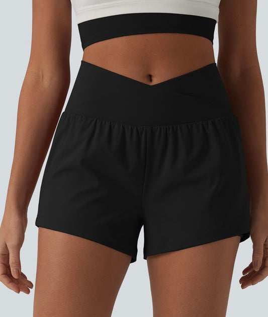 Snatched Black Shorts