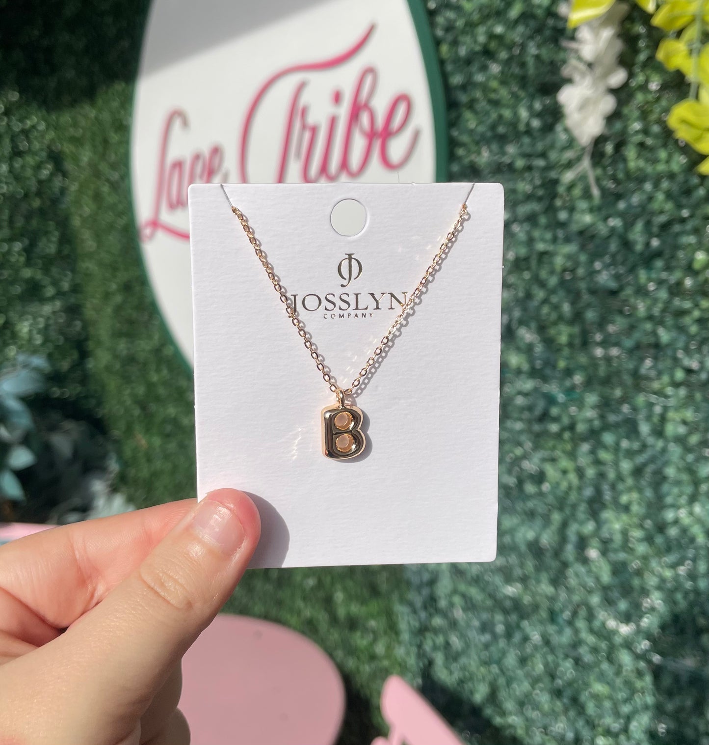 Gold Initial Necklace