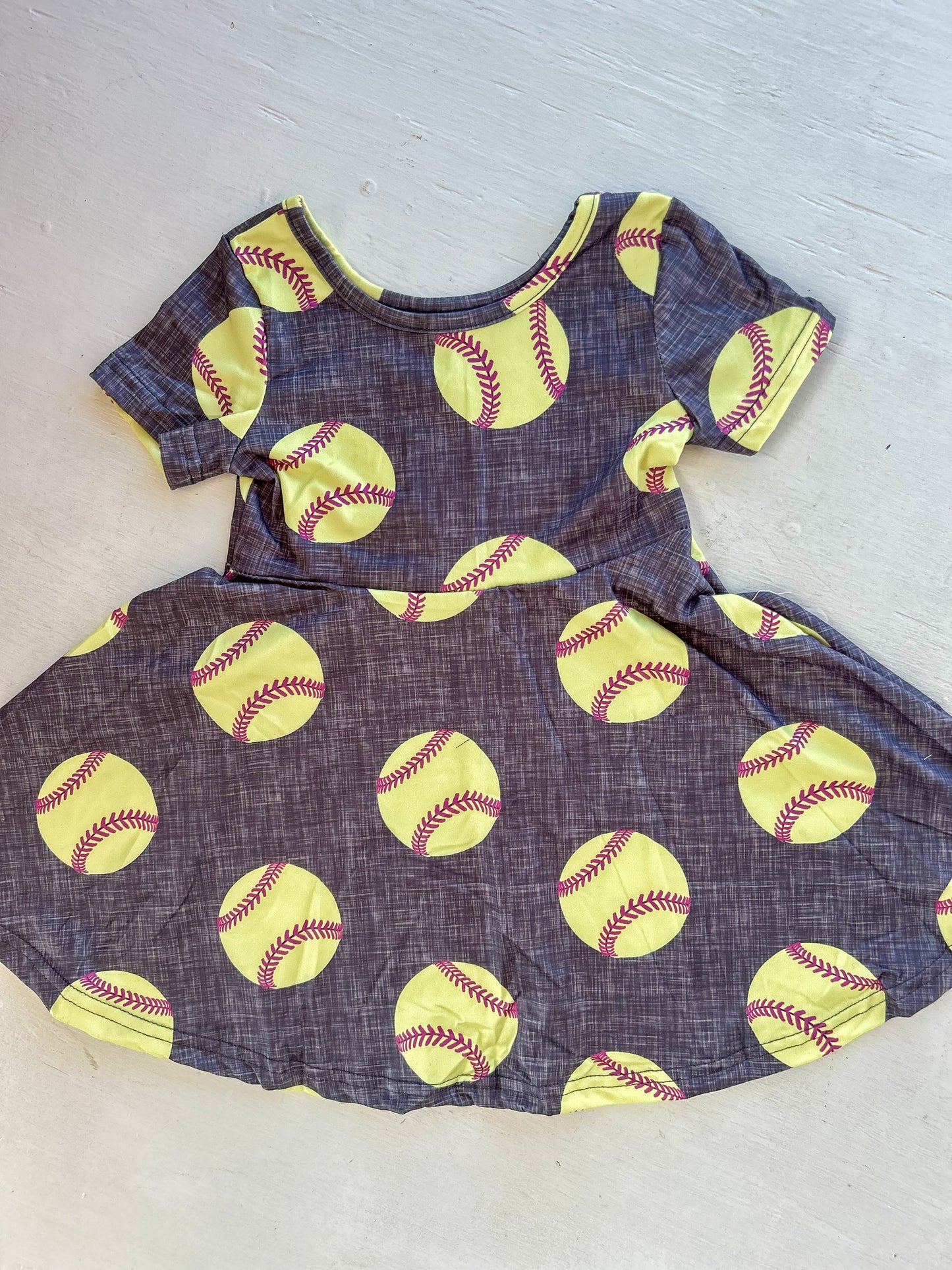 Zoey Softball Girls Dress