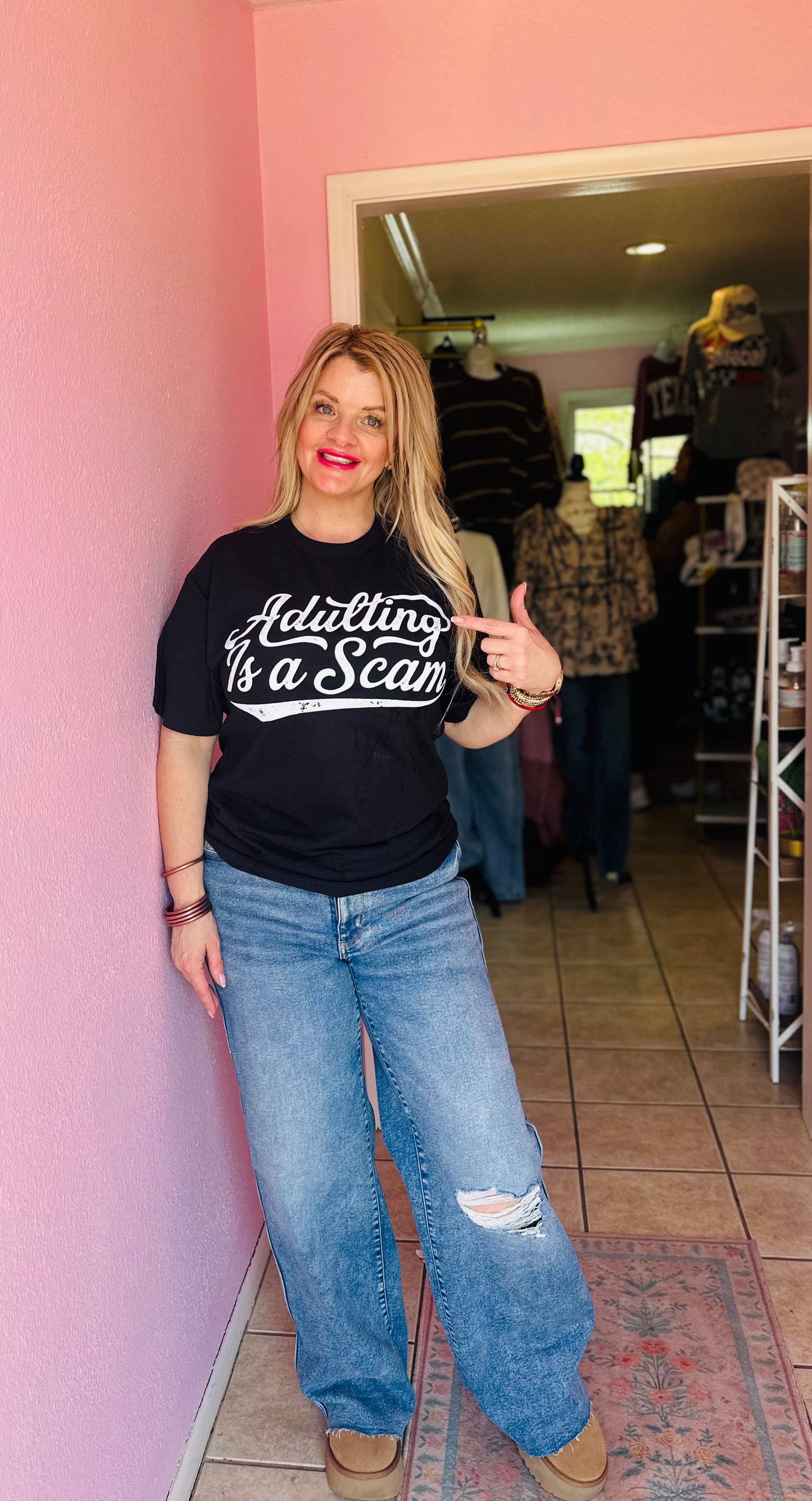 Adulting is a scam Tee