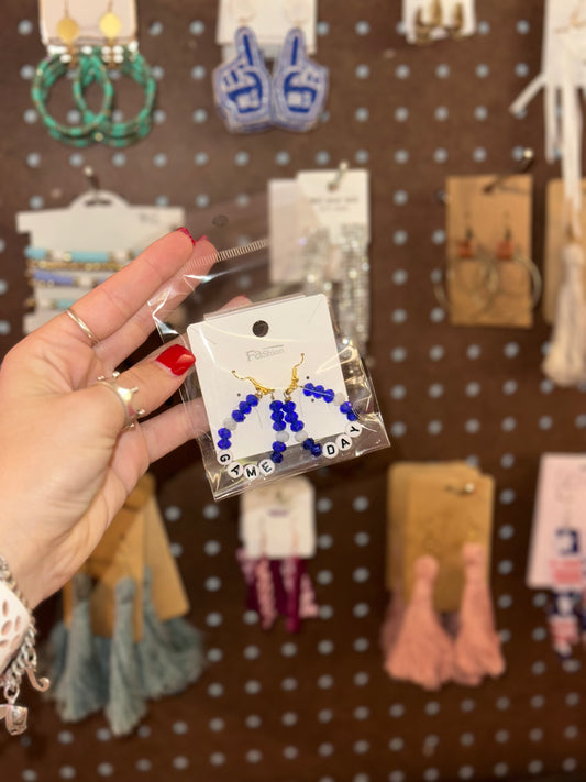 Game Day Bling Earrings