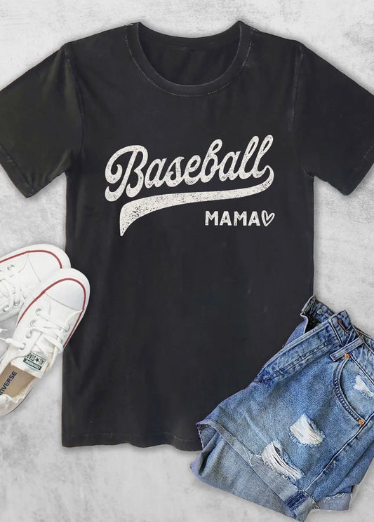 Baseball Mama Tee