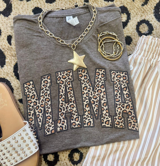 Leopard Mama Tee