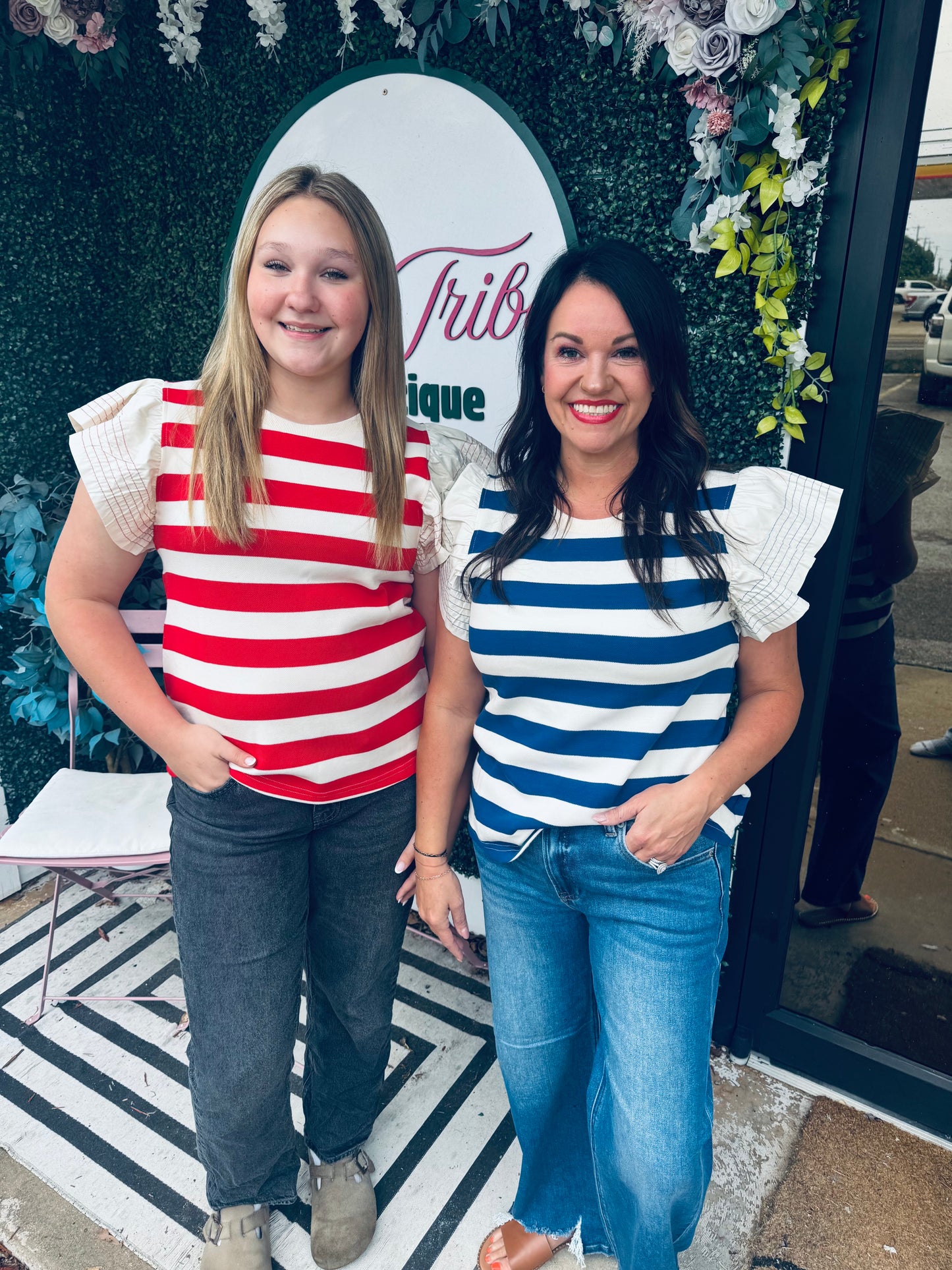 Sail Away Stripe Blouse