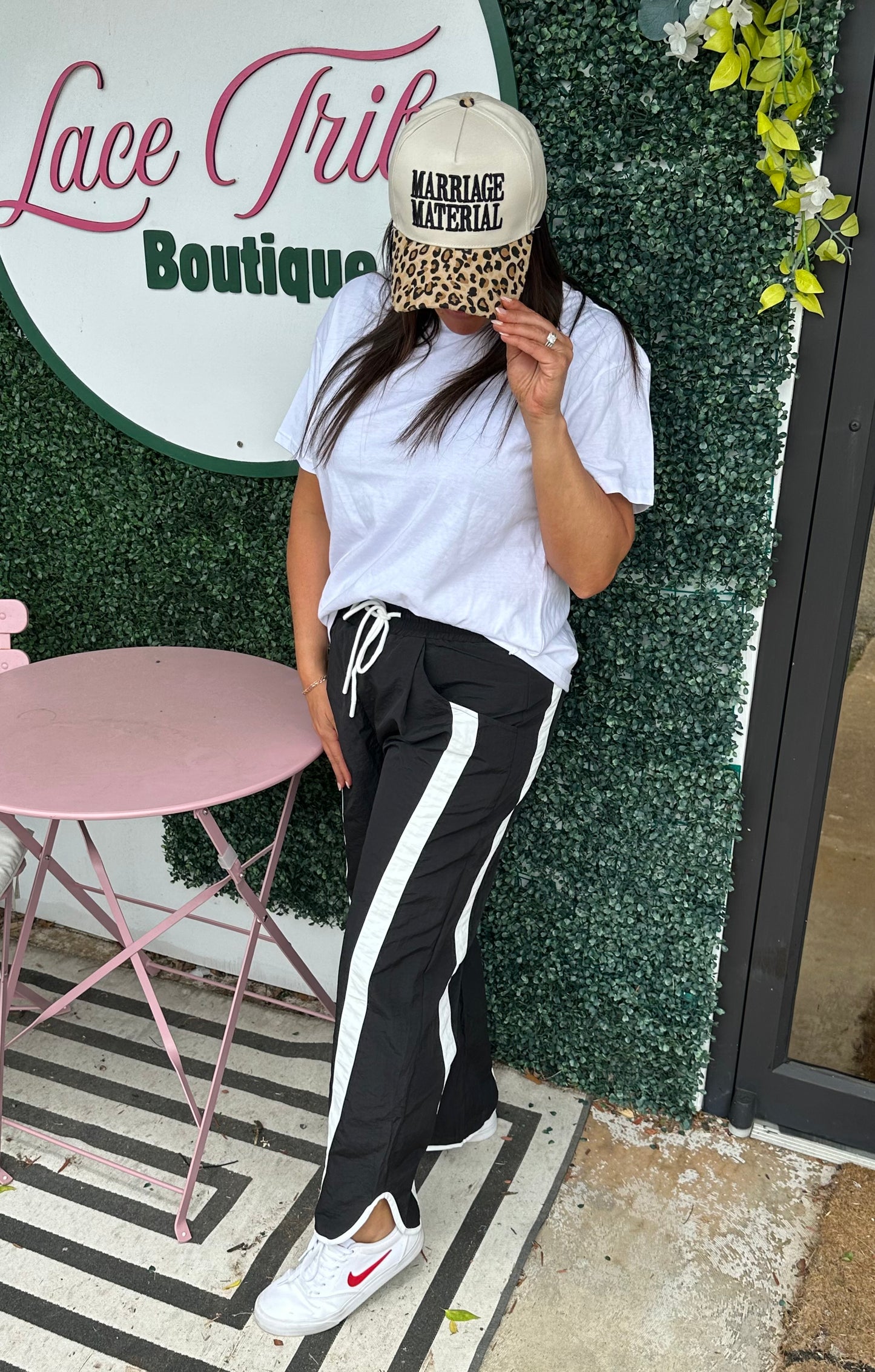 Black Track Pants