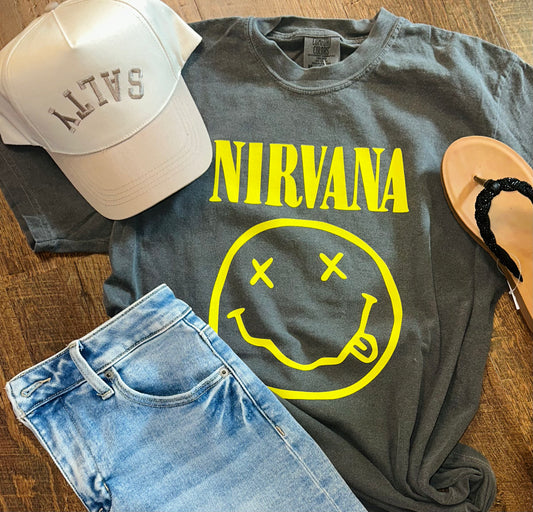 Nirvana Smiley Tee