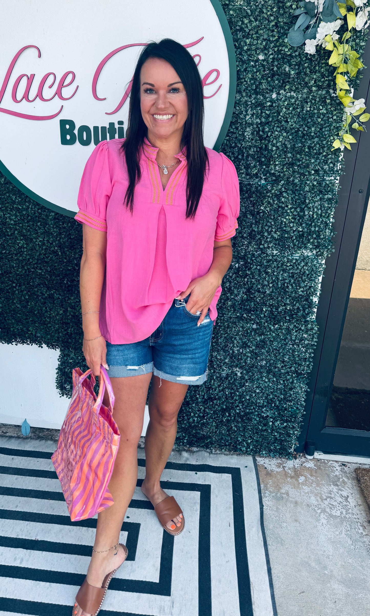 Pretty in Pink Blouse
