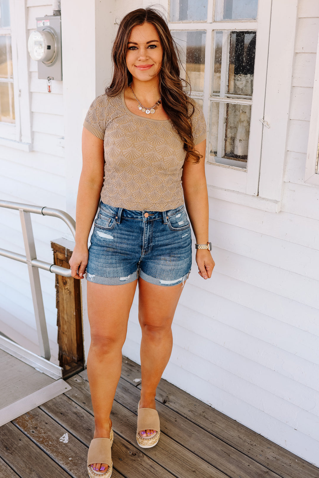 Rebel Denim Shorts