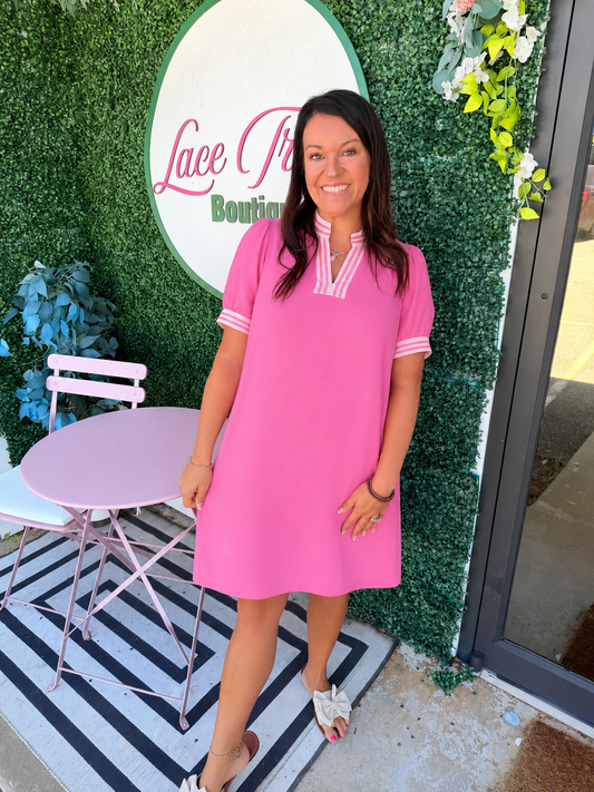Bubblegum Boho Dress