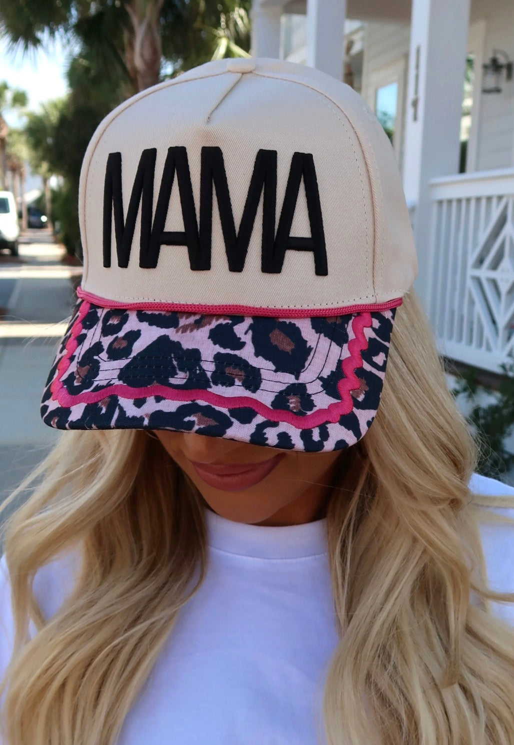 Cheetah Mama Hat