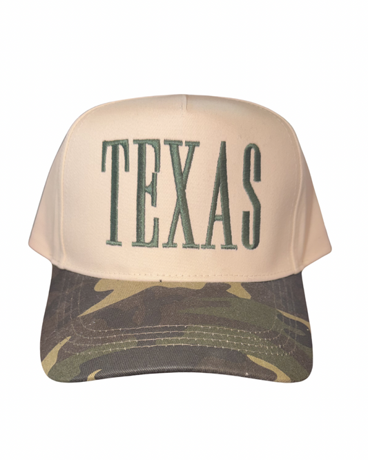 Camo Texas Hat