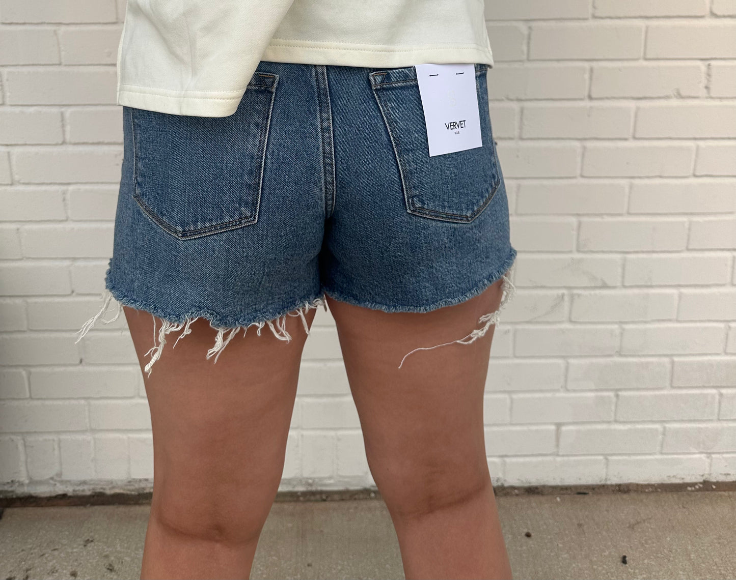 Vervet Blue Jean Shorts