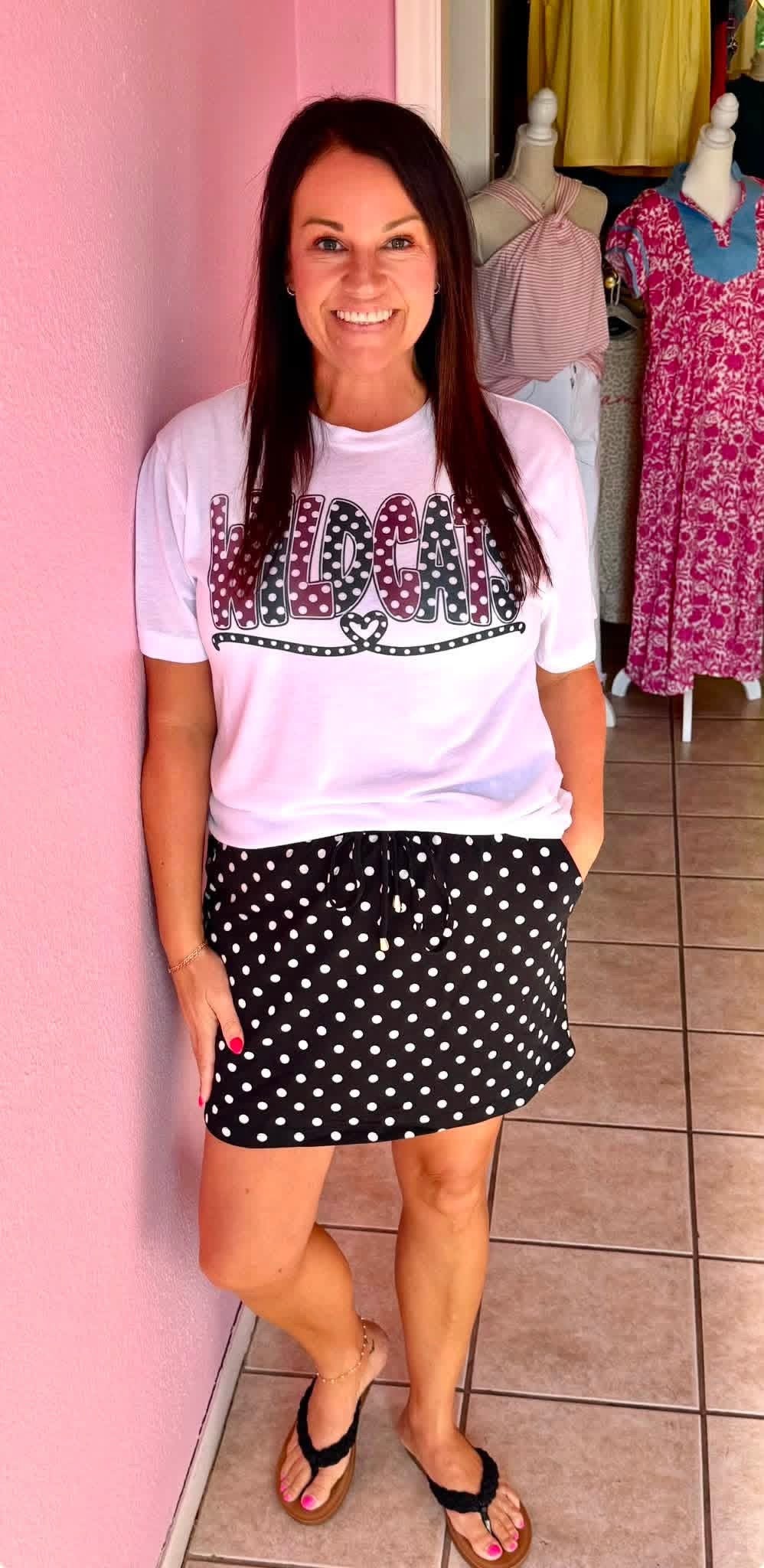 Polka Dot Skirt