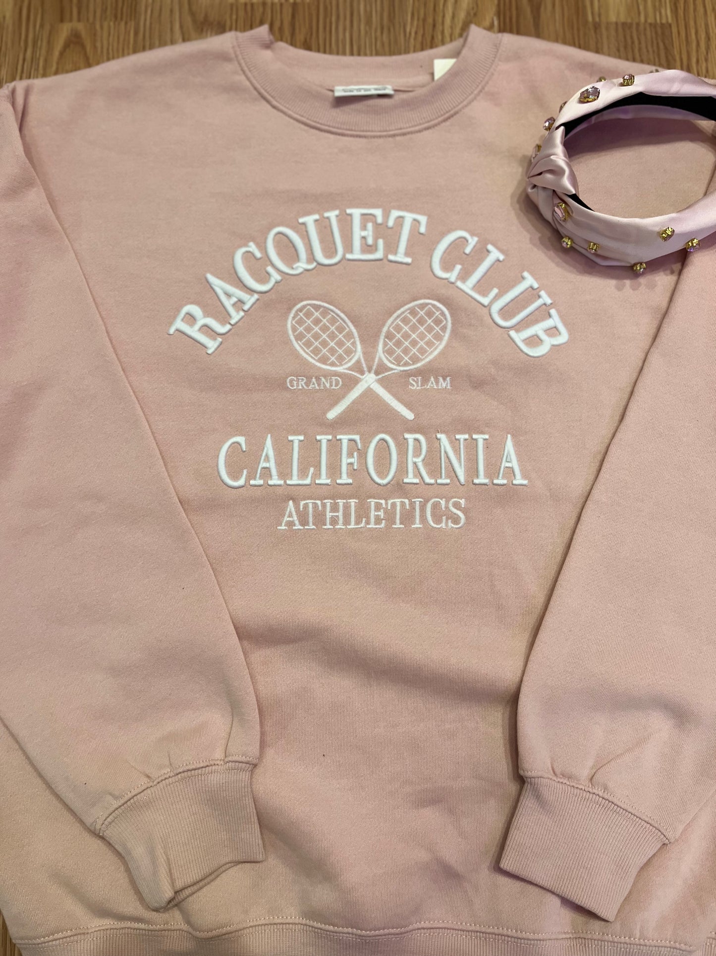 Racquet sweatshirt