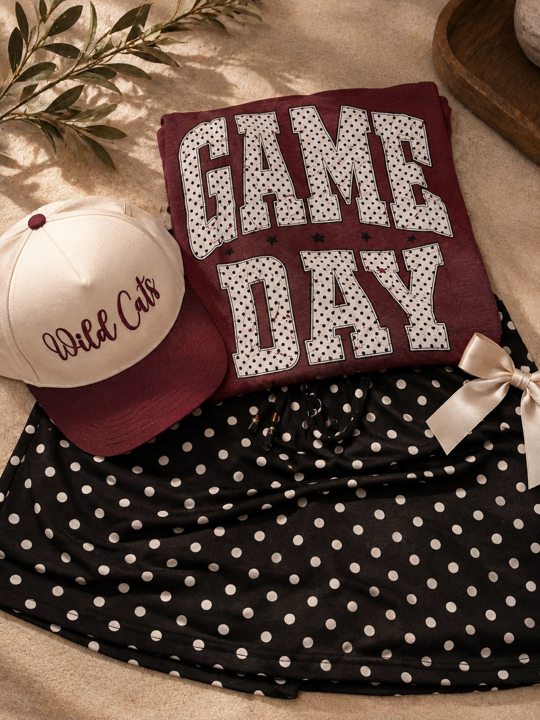 Polka-Dot Game Day Tee