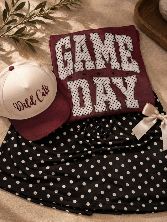 Polka-Dot Game Day Tee