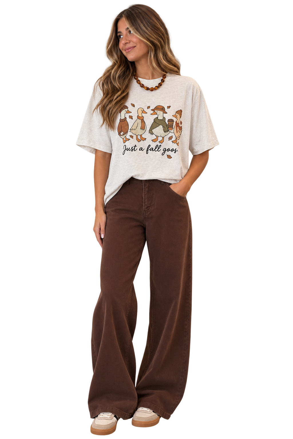 Fall Goose Tee