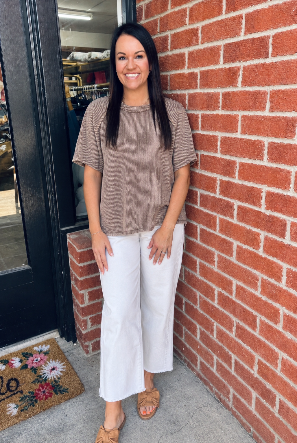 Mocha Blouse