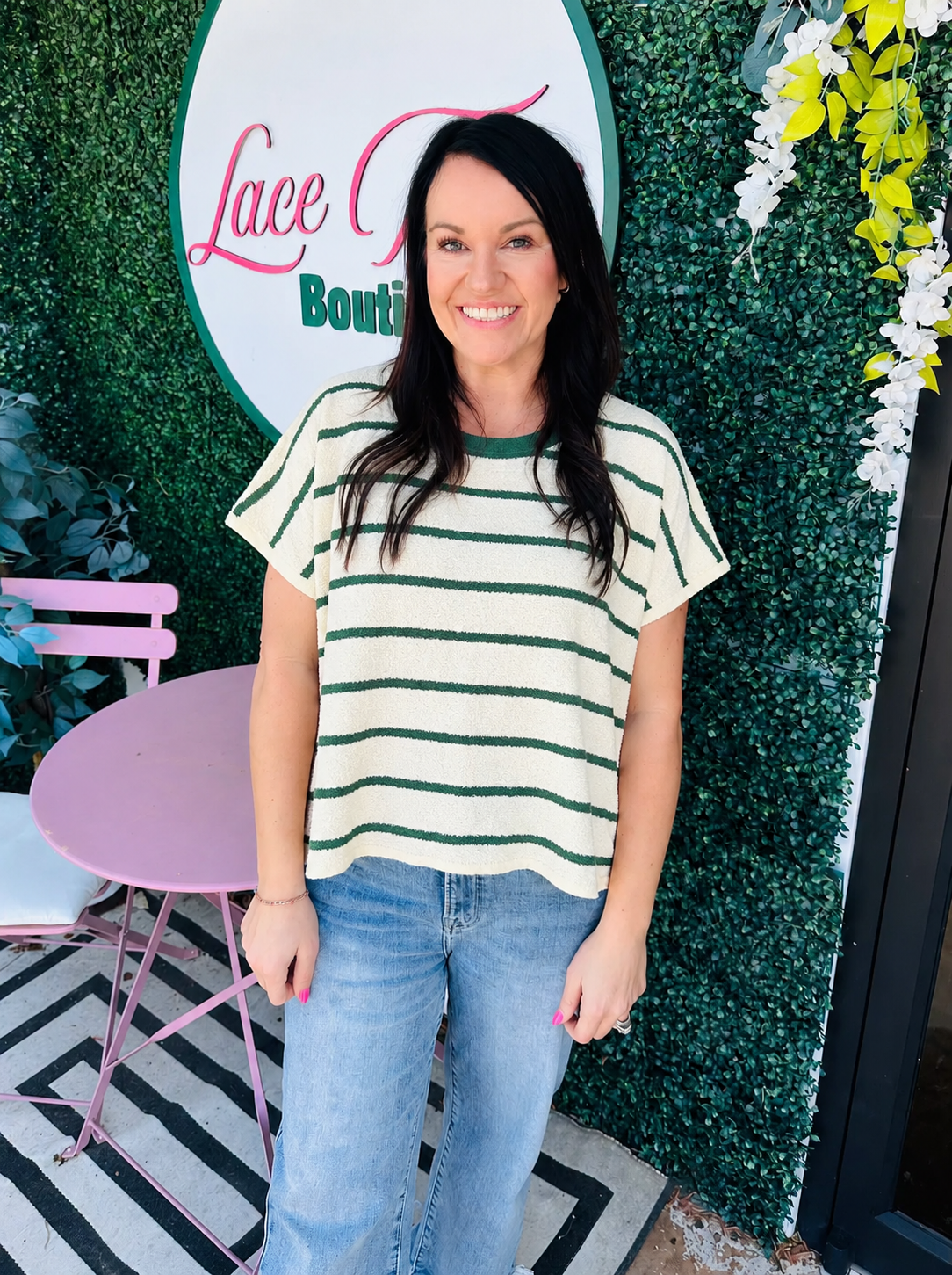 The Kelly Green Top