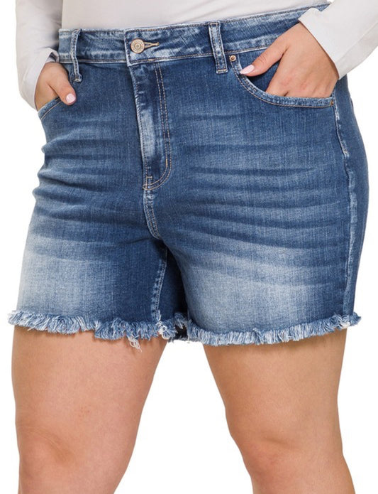 Denim Zenana shorts