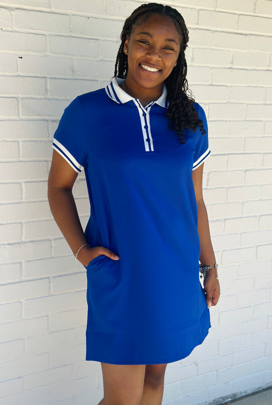 Royal Blue Dress