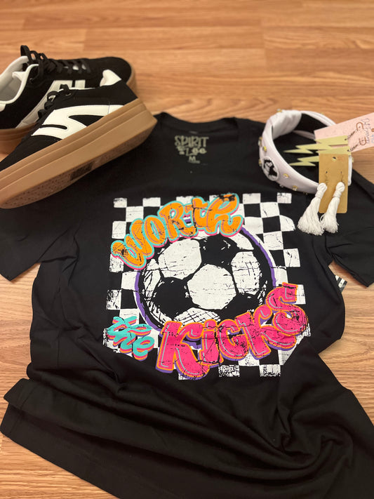 Soccer Kick Tee