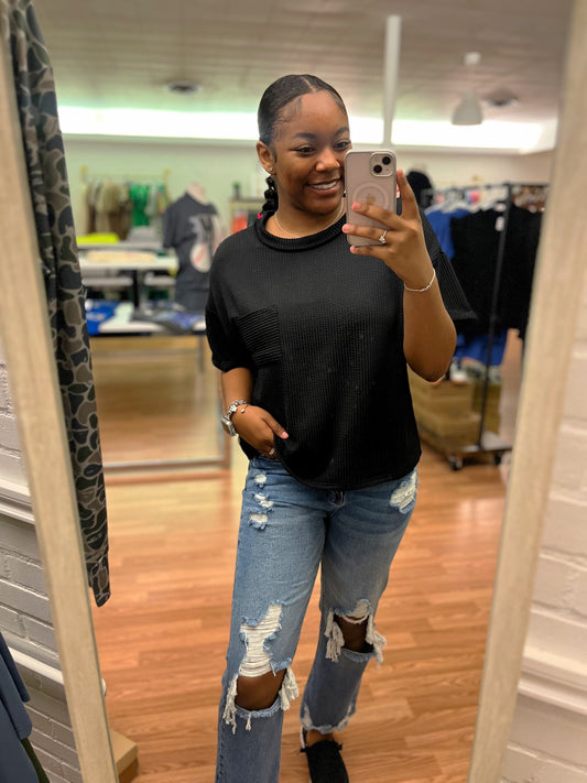 Black Cat Top