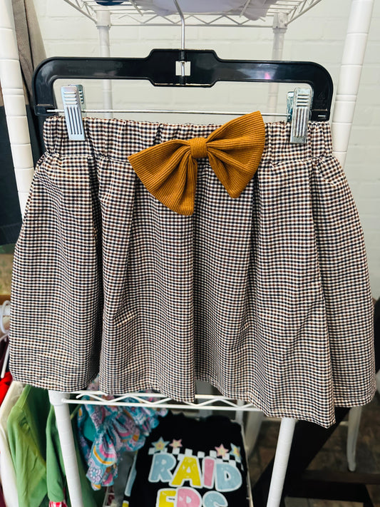 Plaid Skirt