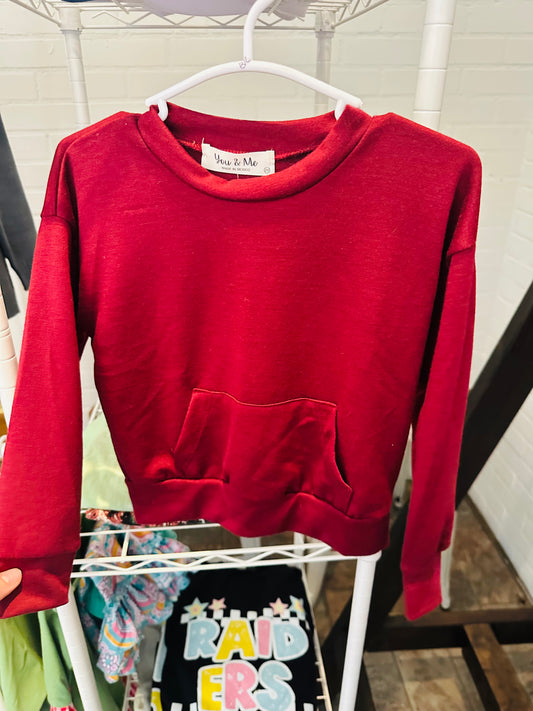 Maroon Sweatshirt