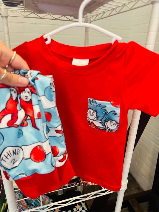 Dr. Suess two piece