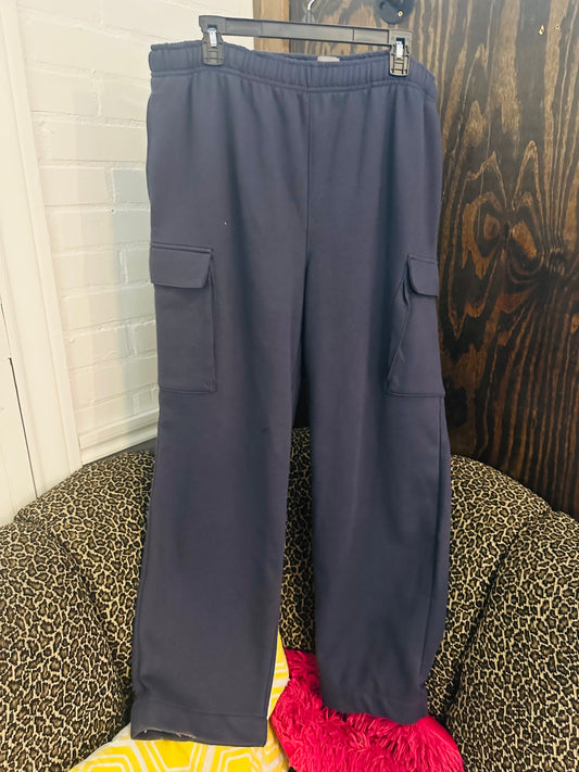 Black Cargo Sweats
