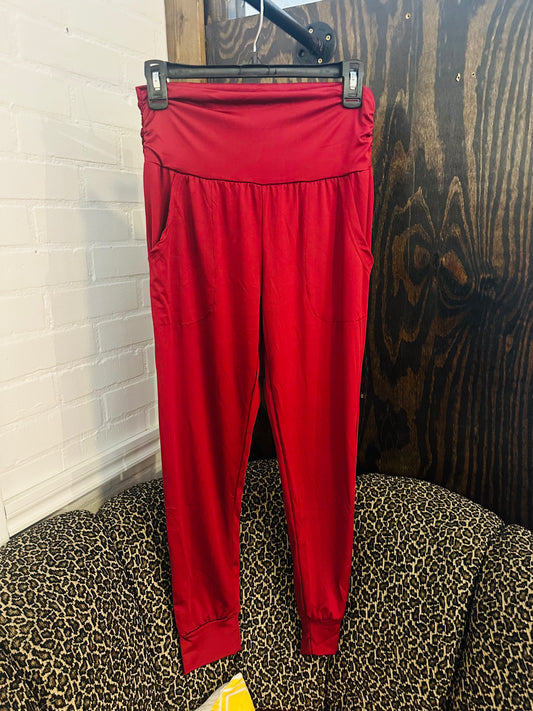 Maroon Joggers