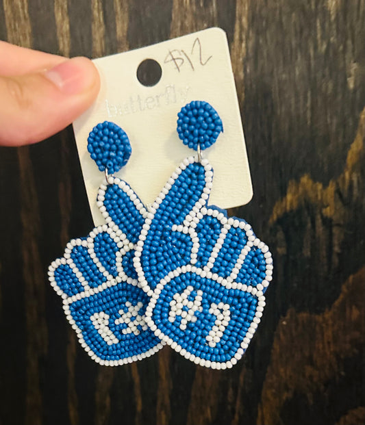 Beaded #1 Earrings