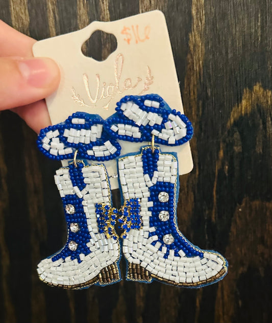 Drill Team Boots Earring