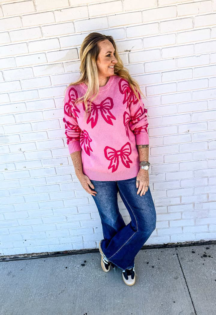 Bow sweater