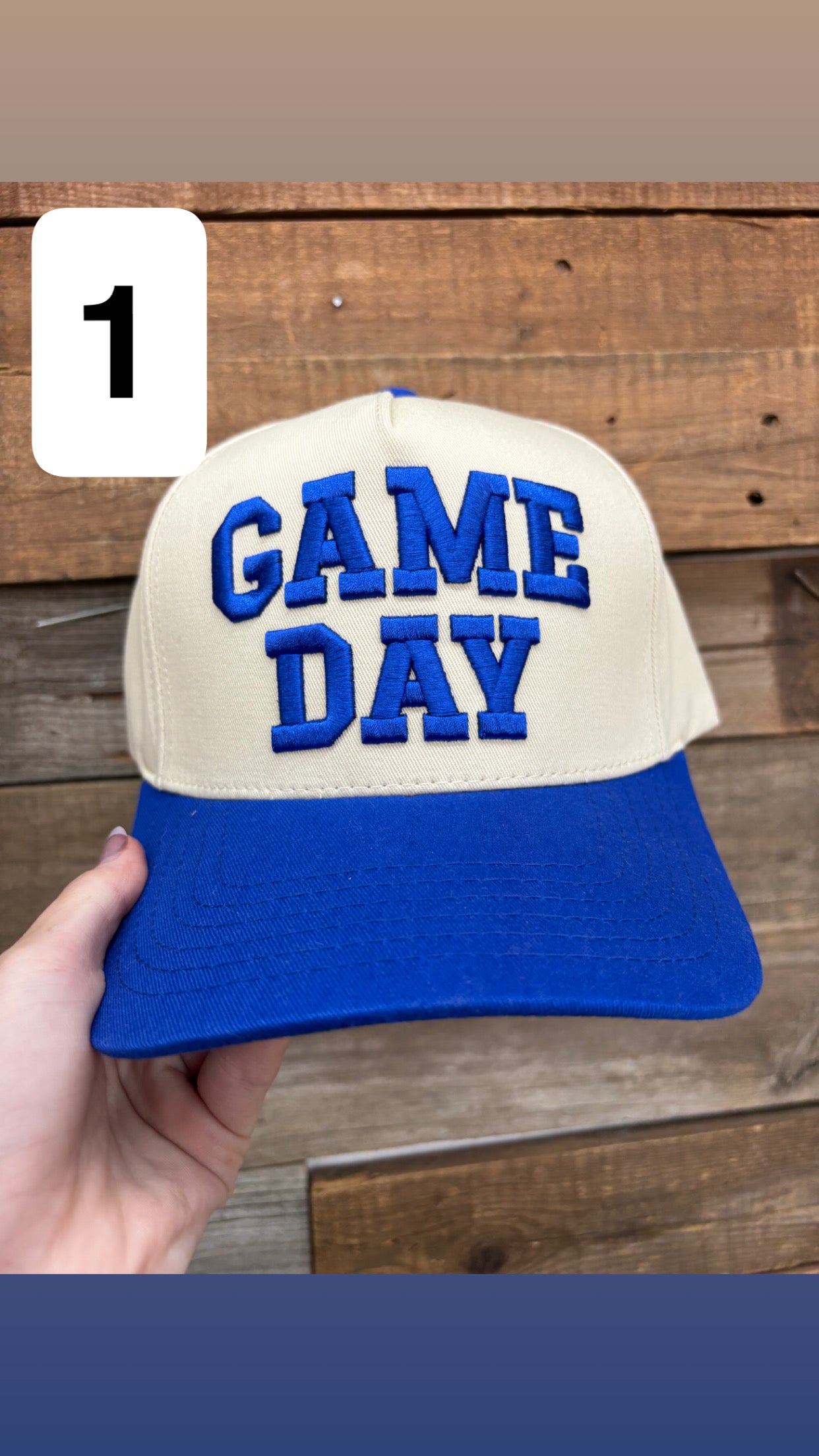Game day Hats