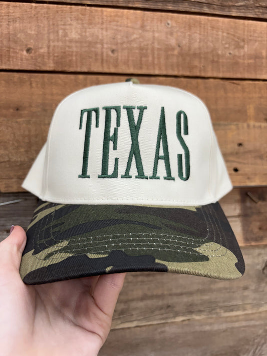 Camo Texas Hat