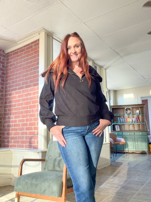 Courtney quarter zip