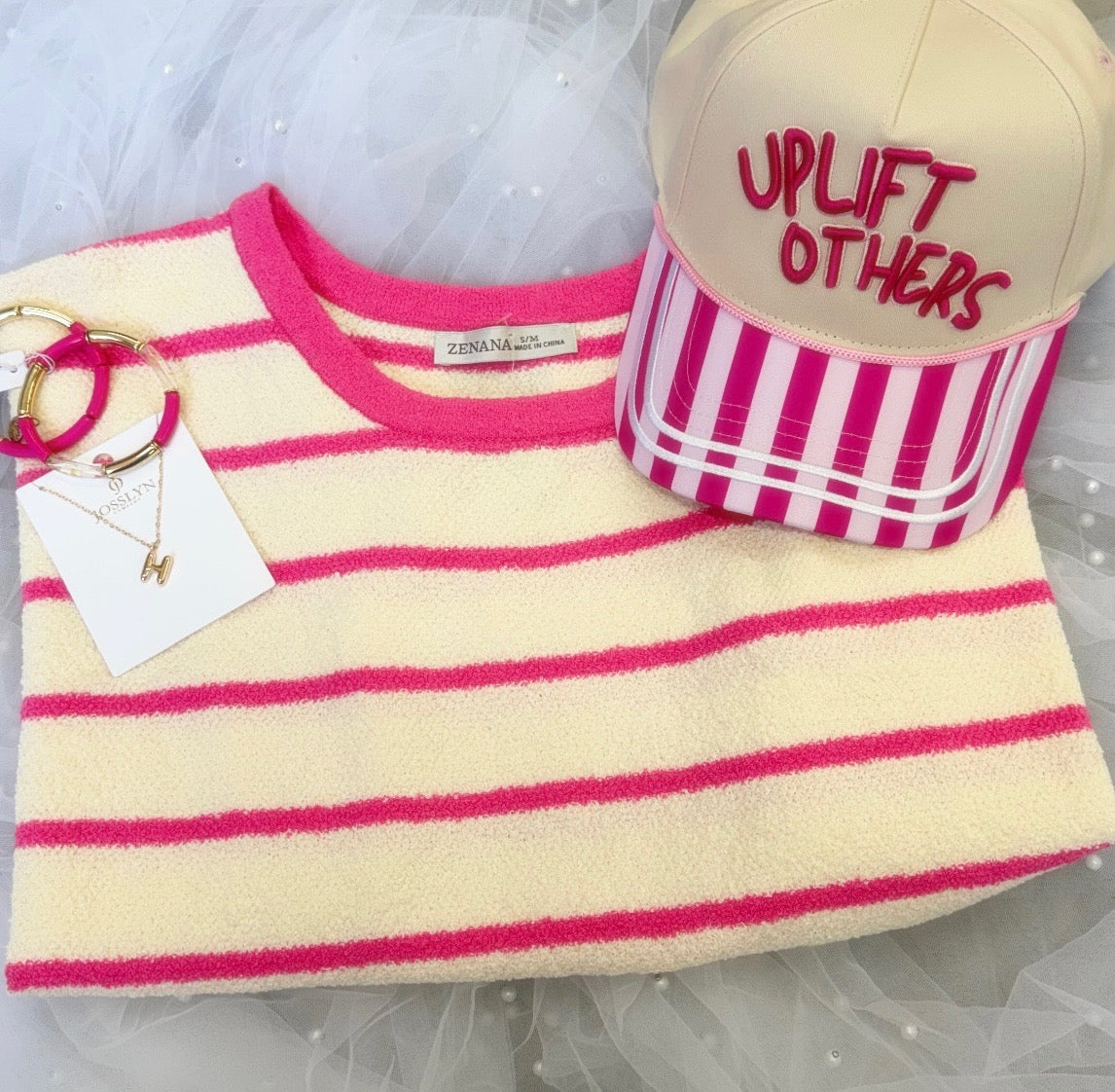 Pink Striped Bliss