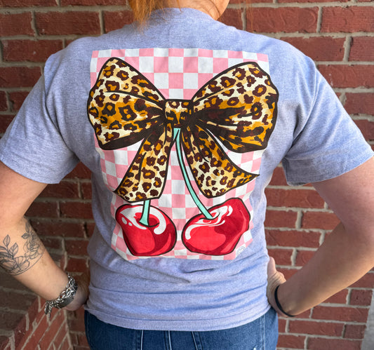 Girlie Girl Cherry Tee