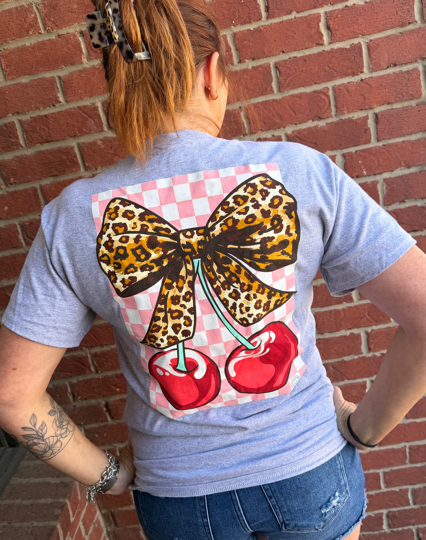 Girlie Girl Cherry Tee
