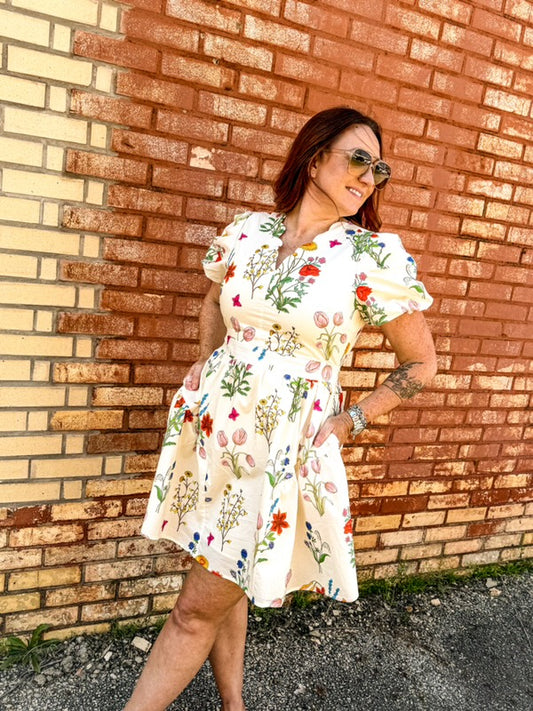 Floral Fantasy Dress