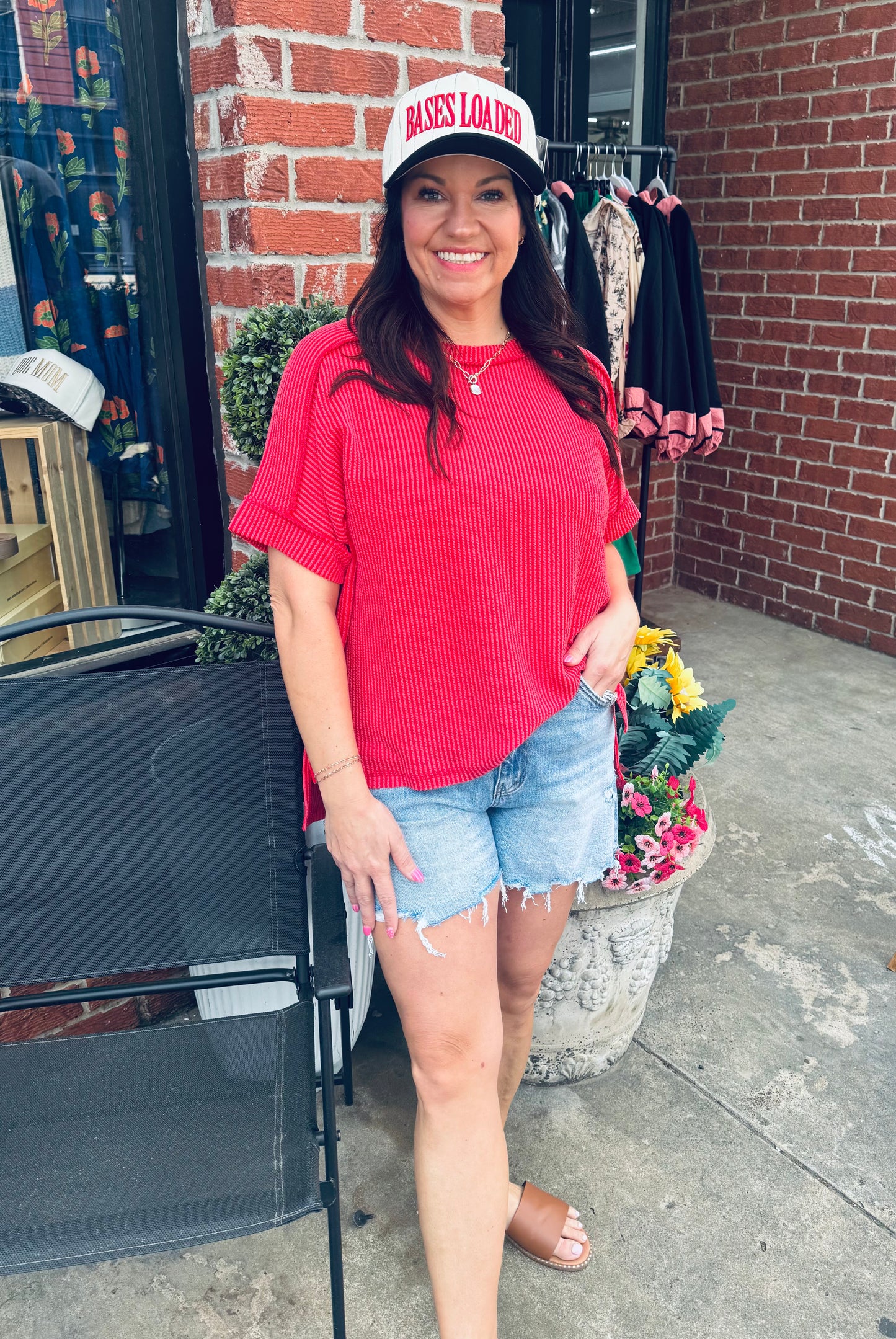 Ruby Red Top