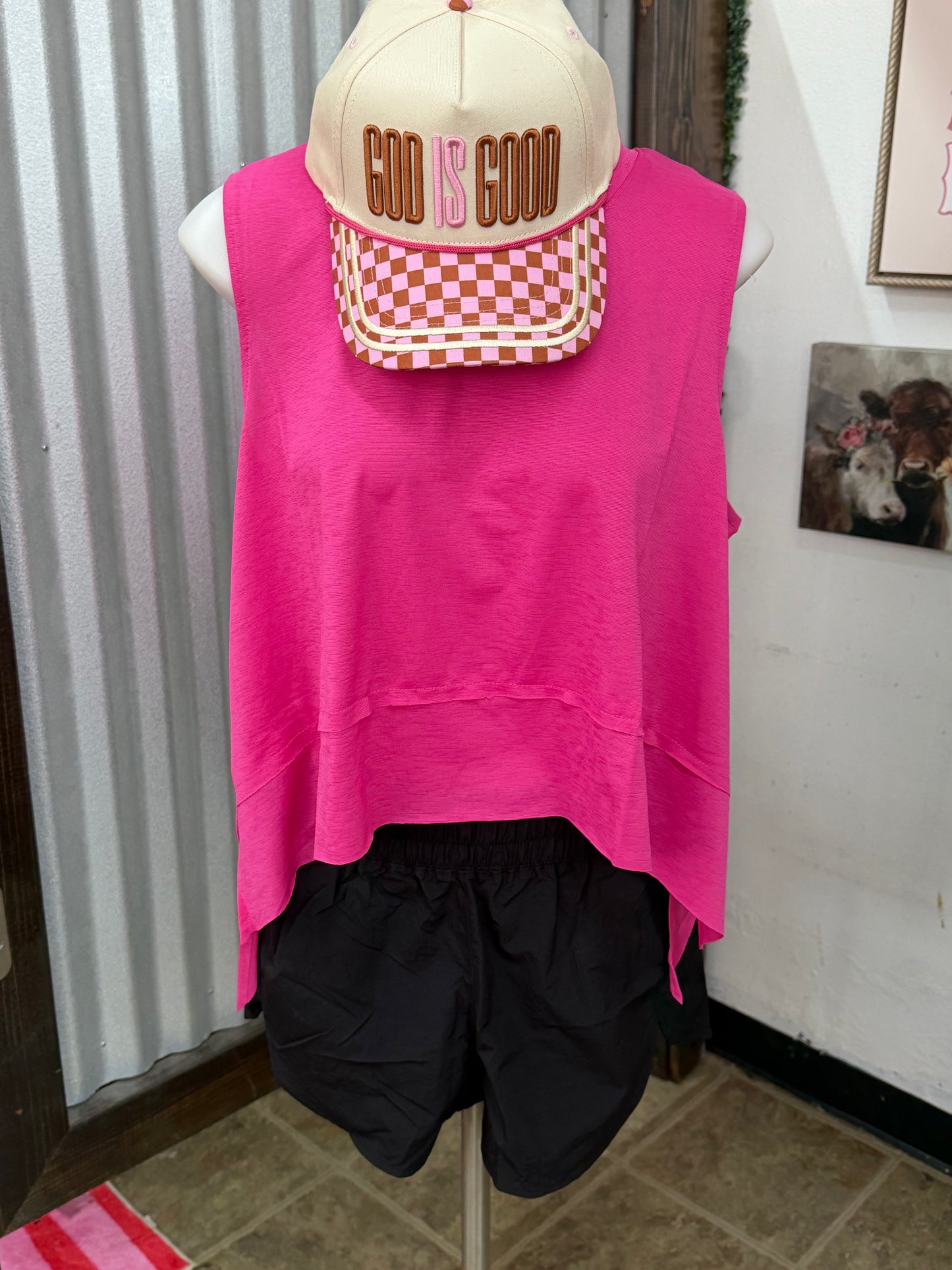 Pink Athletic Top