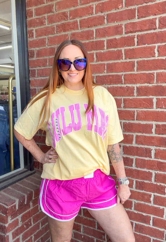 Pink Running Shorts