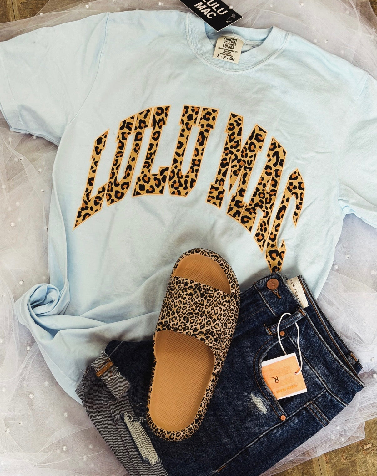 Lulu Mac Cheetah Print Tee