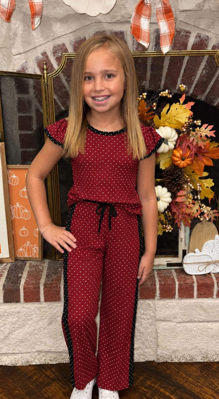 Girls Polka Set