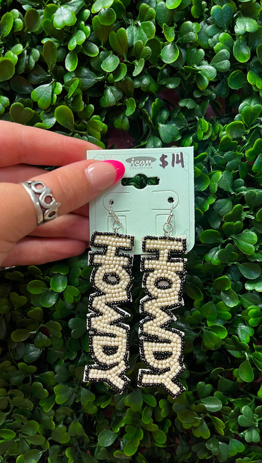 Howdy Earrings